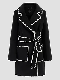 Eco Victoire Wool-Blend Coat