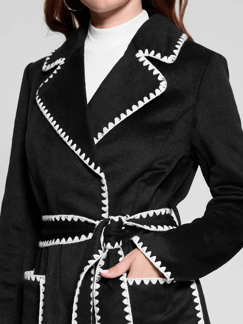 Eco Victoire Wool-Blend Coat