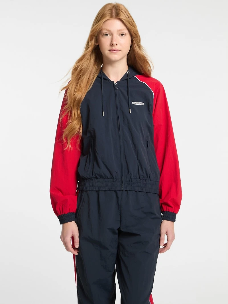 Hooded Windbreaker Jacket