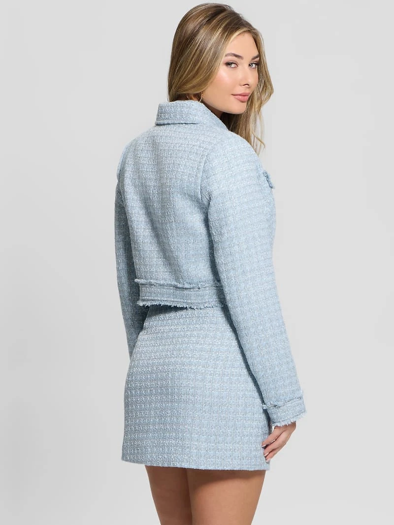 Daphnee Tweed Cropped Jacket