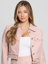 Daphnee Tweed Cropped Jacket