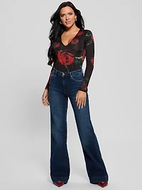 Eco Bianca Printed Bodysuit