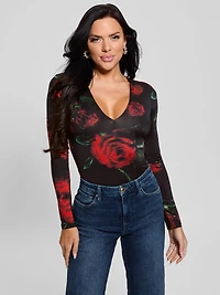 Eco Bianca Printed Bodysuit