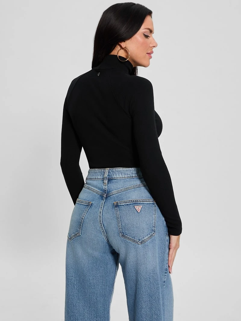 Cutout Ribbed Top