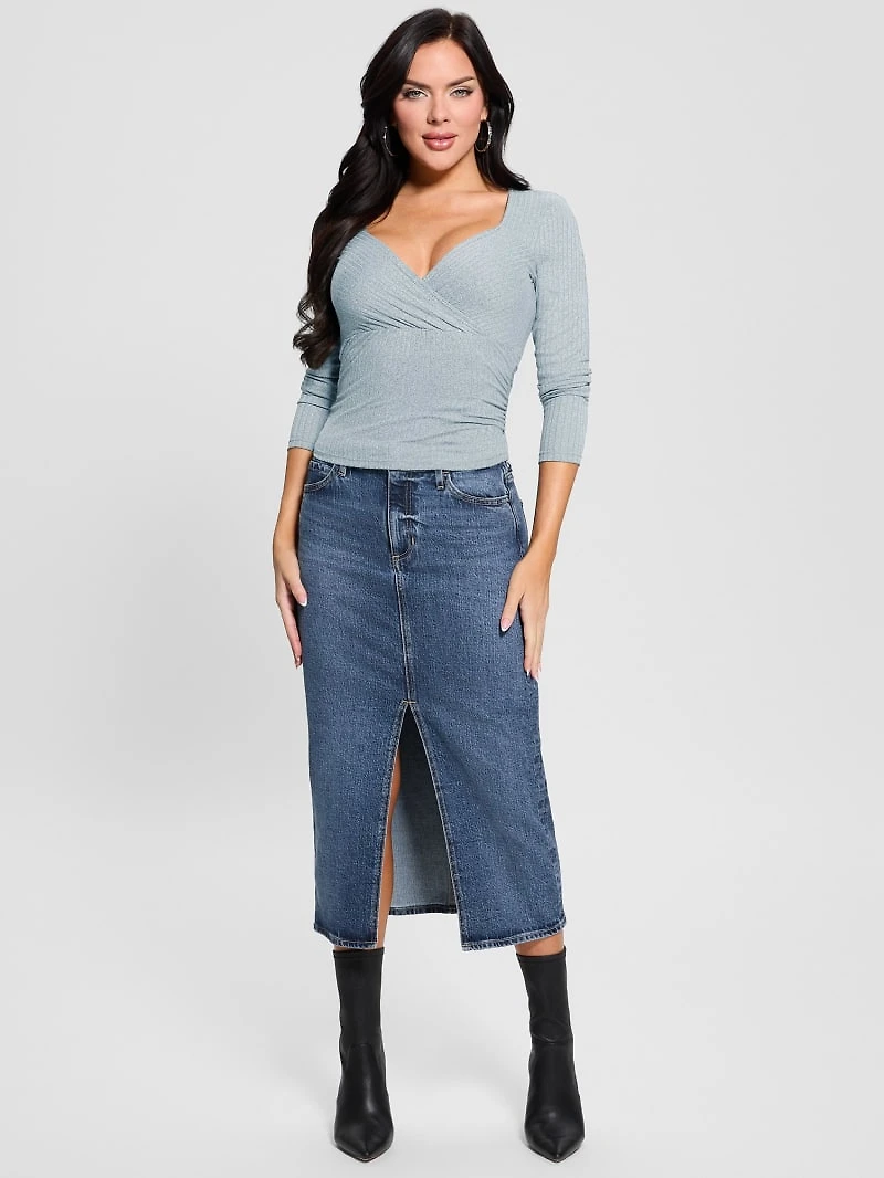 Eco Amira Shirred Top