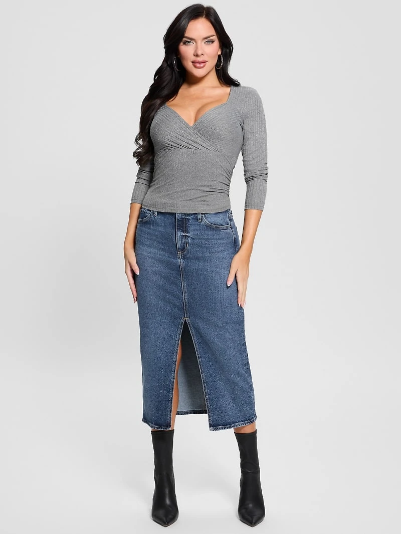 Eco Amira Shirred Top