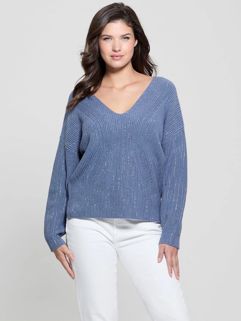 Lorien Rhinestone Sweater