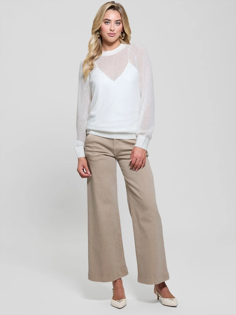 Izabella Wool-Blend Sweater