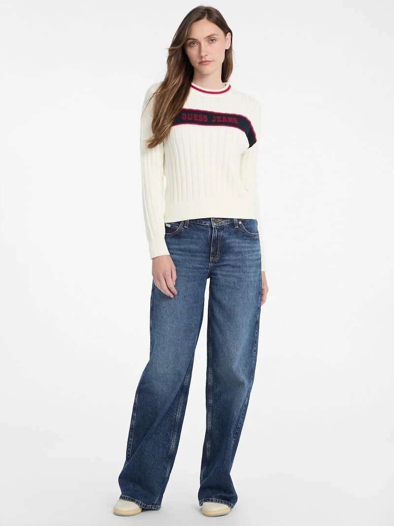Crewneck Ribbed Sweater
