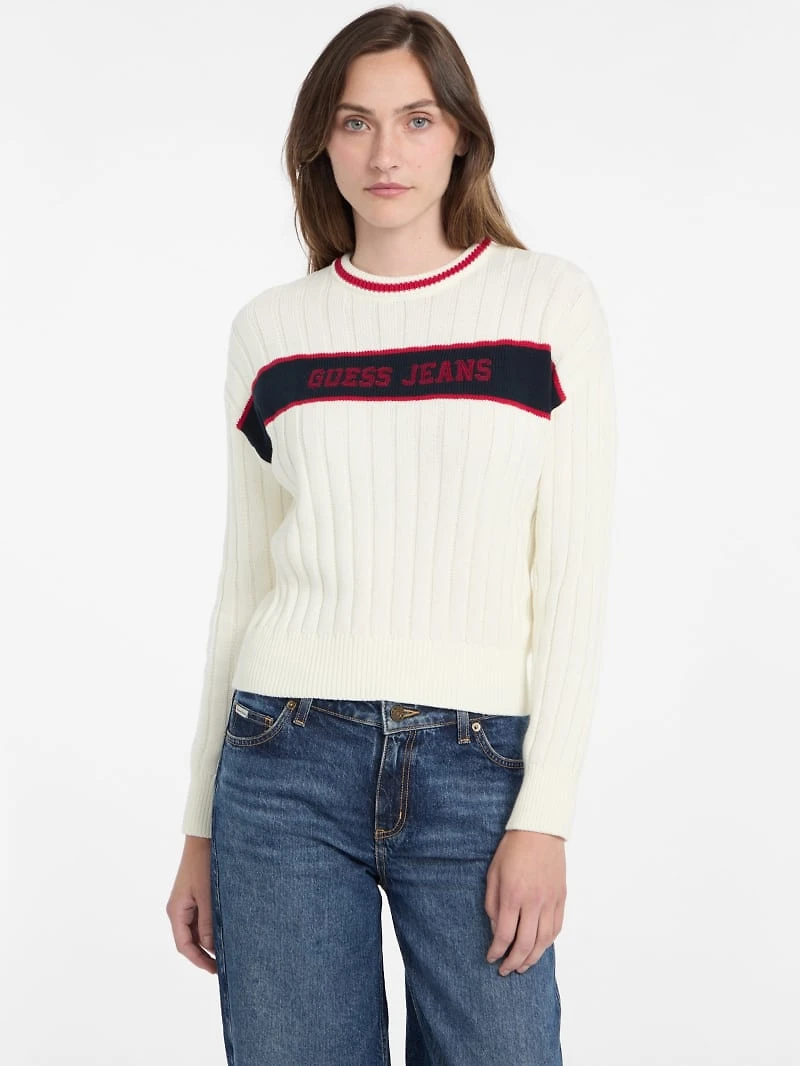 Crewneck Ribbed Sweater