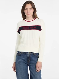 Crewneck Ribbed Sweater