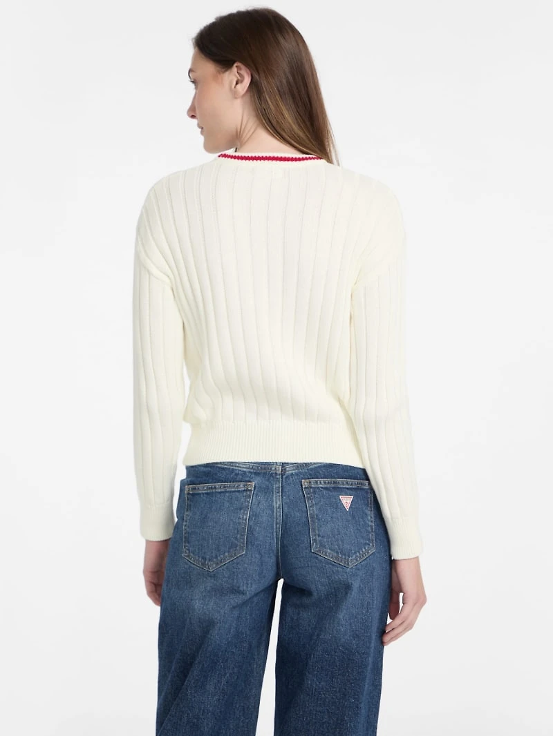 Crewneck Ribbed Sweater