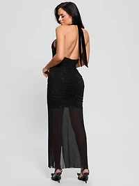 Brenna Rhinestone Maxi Dress