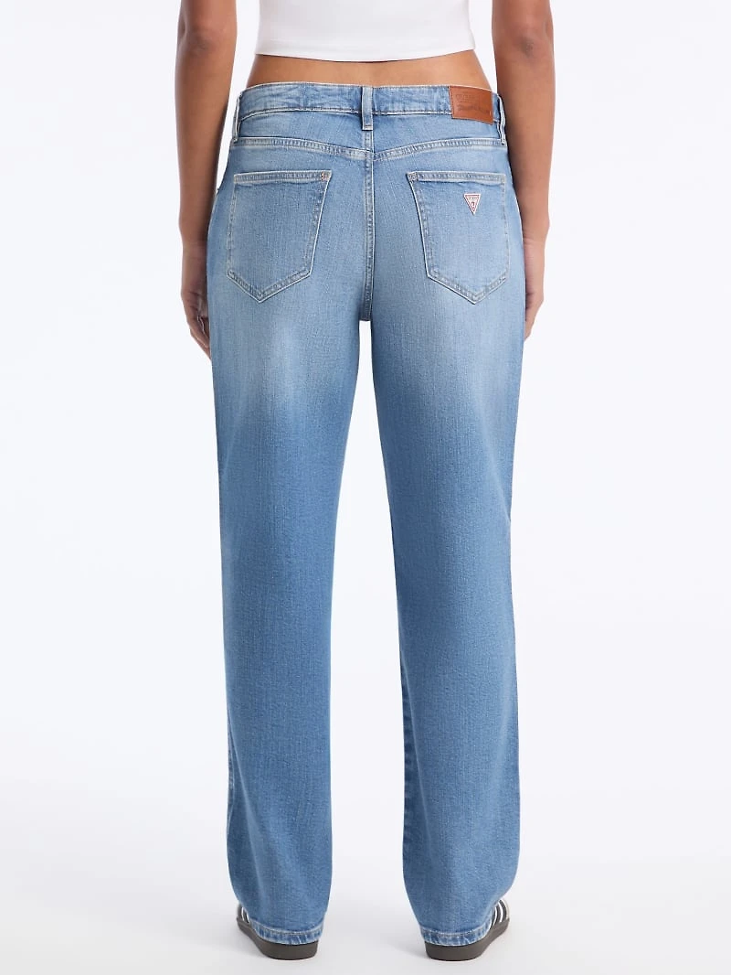 Straight-Leg Boyfriend Jeans