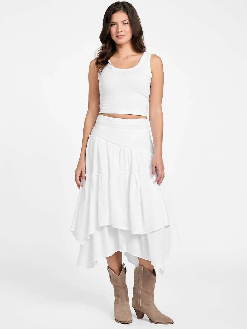 Tanya Twill Maxi Skirt