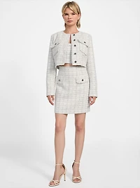 Eco Annamaria Mini Tweed Skirt