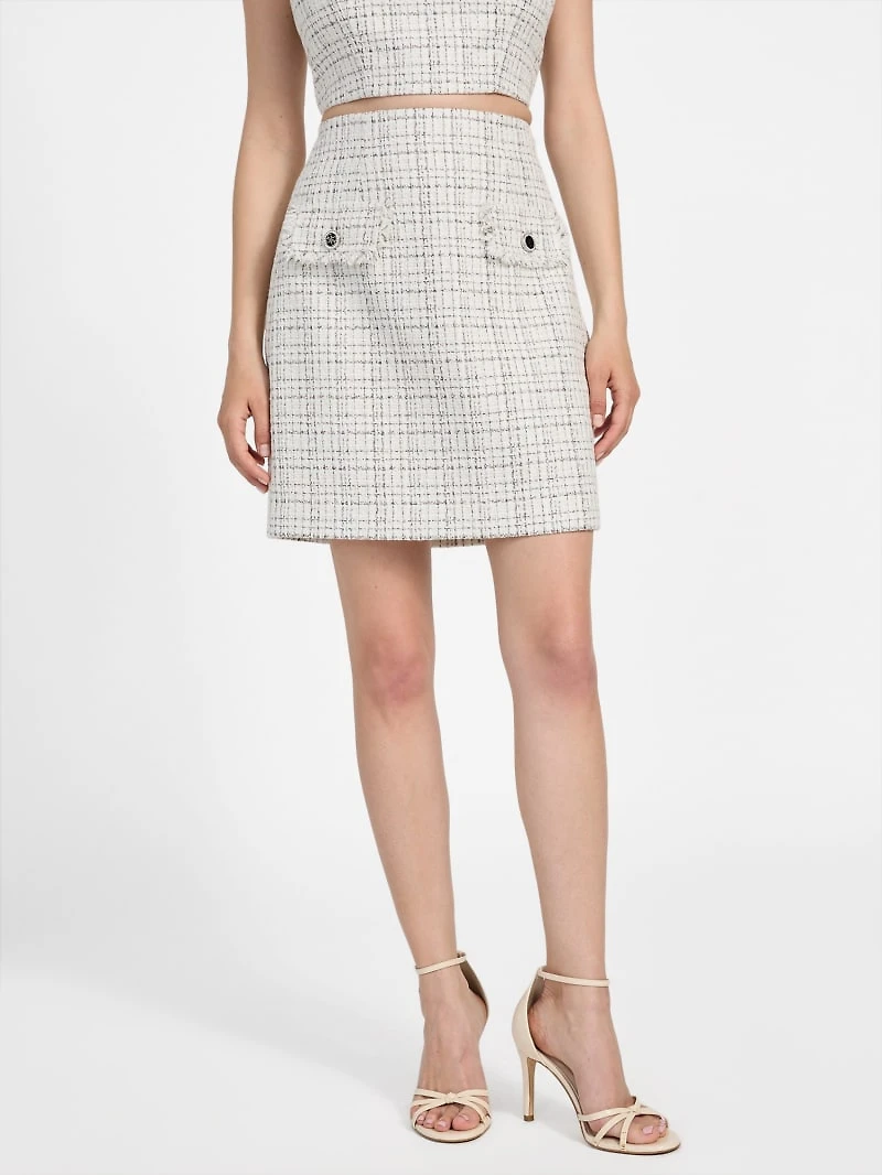 Eco Annamaria Mini Tweed Skirt