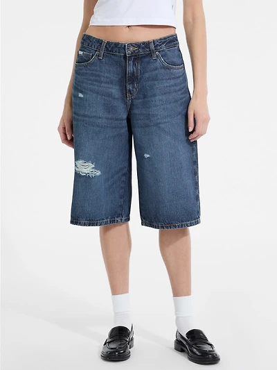Baggy Denim Shorts