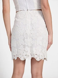 Delilah Crochet Mini Skirt