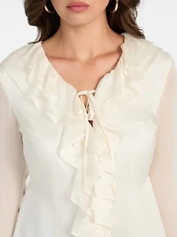 Sana Ruffle Top