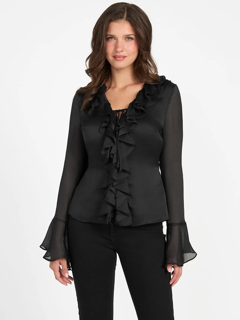 Sana Ruffle Top