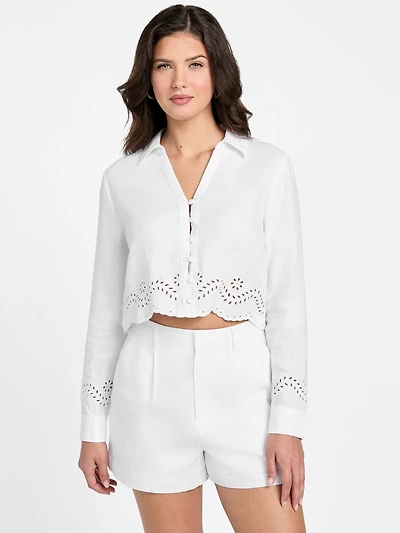 Eco Leyna Linen Top