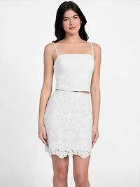Delilah Crochet Lace Top