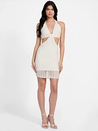 Maria Halter Pointelle Dress