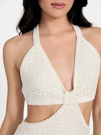 Maria Halter Pointelle Dress