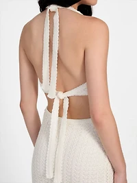 Maria Halter Pointelle Dress