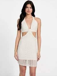 Maria Halter Pointelle Dress