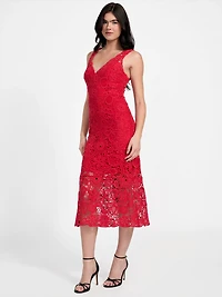 Rosalia Crochet Maxi Dress
