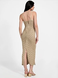 Eco Vera Chevron Dress