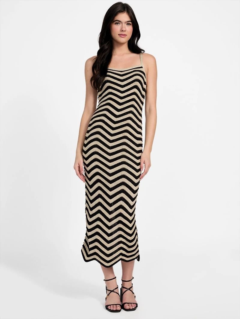 Eco Vera Chevron Dress