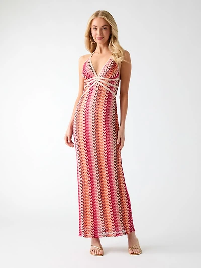 Fearne Striped Maxi Dress