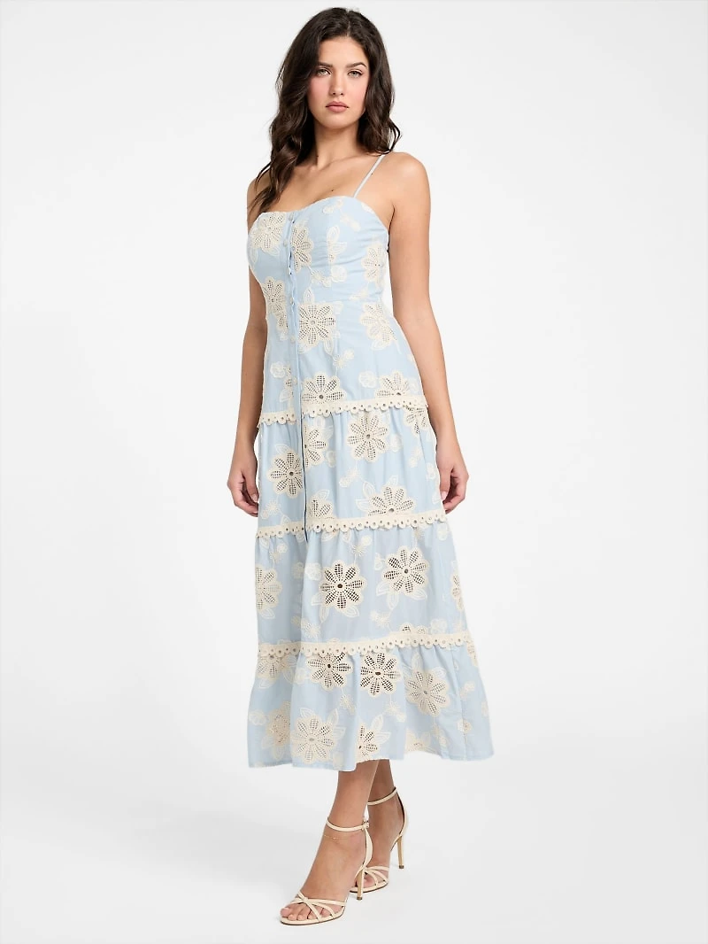 Tabitha Embroidered Maxi Dress
