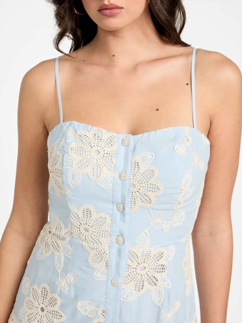 Tabitha Embroidered Maxi Dress