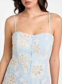 Tabitha Embroidered Maxi Dress