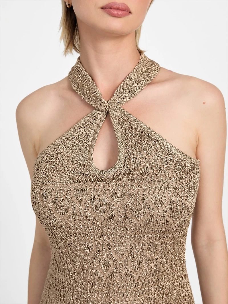 Cynthia Keyhole Maxi Dress