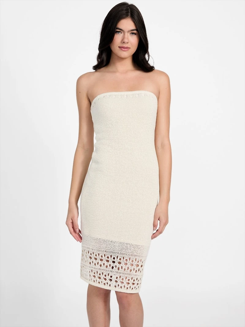 Leah Strapless Tube Dress