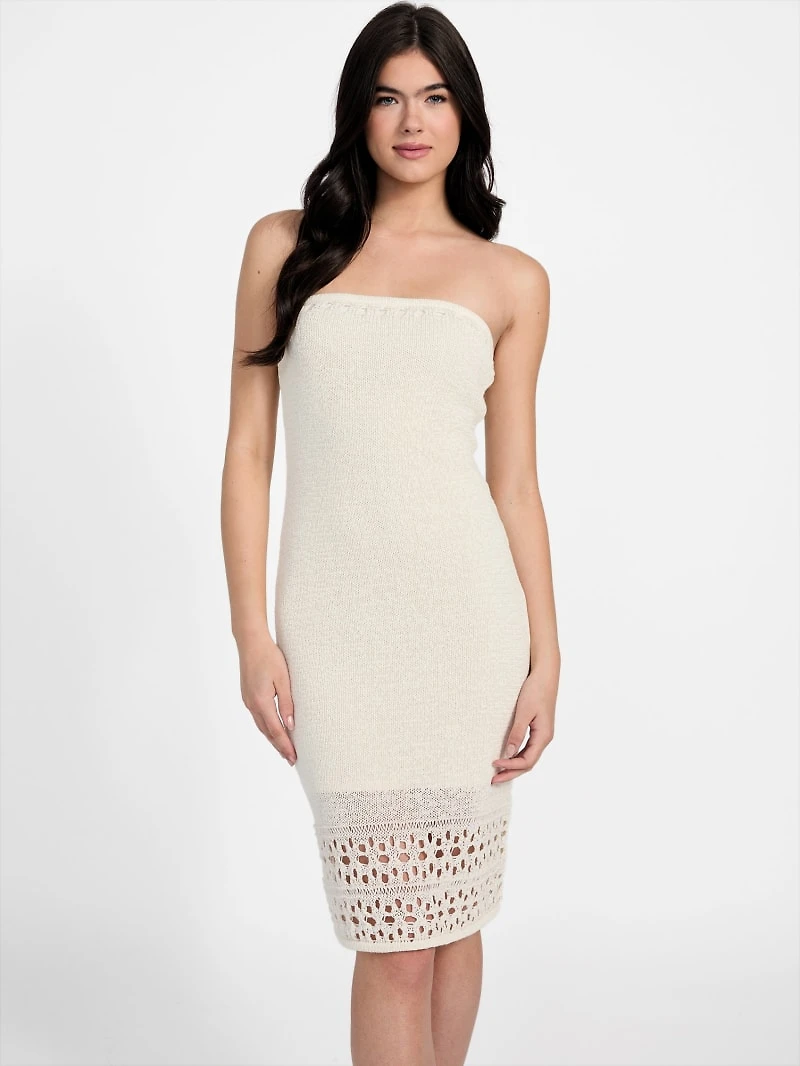 Leah Strapless Tube Dress