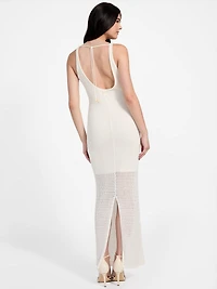 Verdes Crochet Maxi Dress