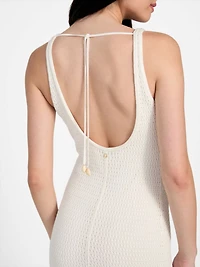 Verdes Crochet Maxi Dress