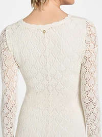 Alba Pointelle Maxi Dress