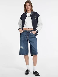 Embroidered Varsity Jacket