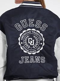 Embroidered Varsity Jacket