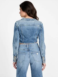 Eco Gemma Cropped Denim Jacket
