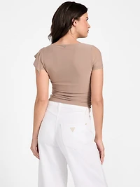 Eco Verdiana Ruffle Top