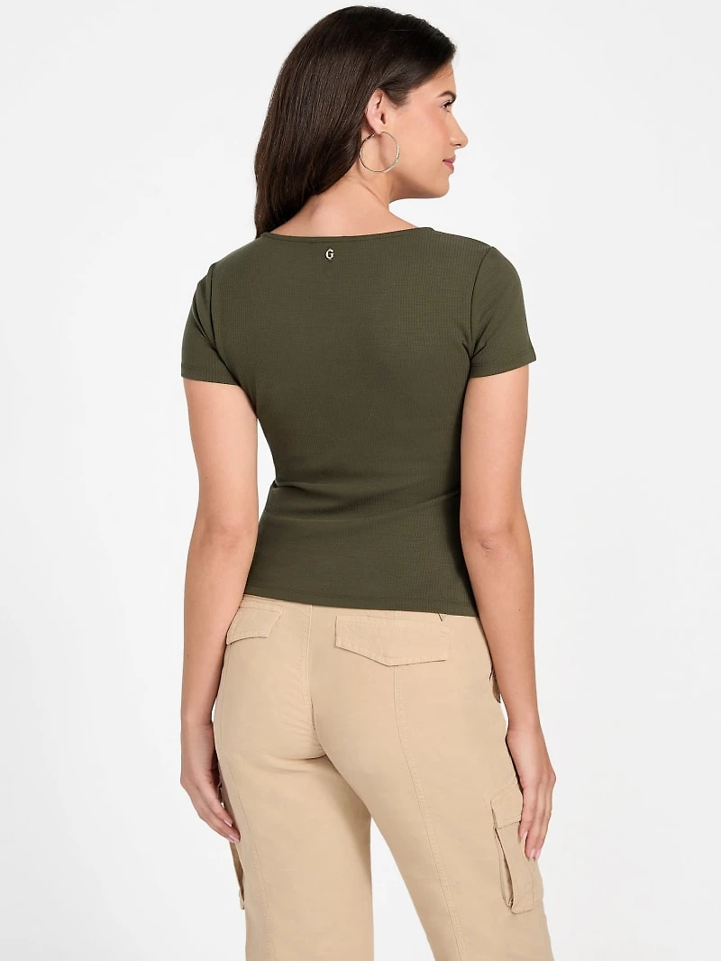 Eco Lena Ribbed Top