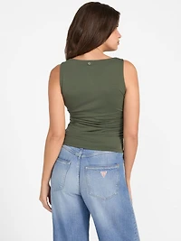 Eco Shirred Ciena Tank Top